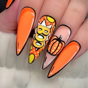 Cloud Stars Nails